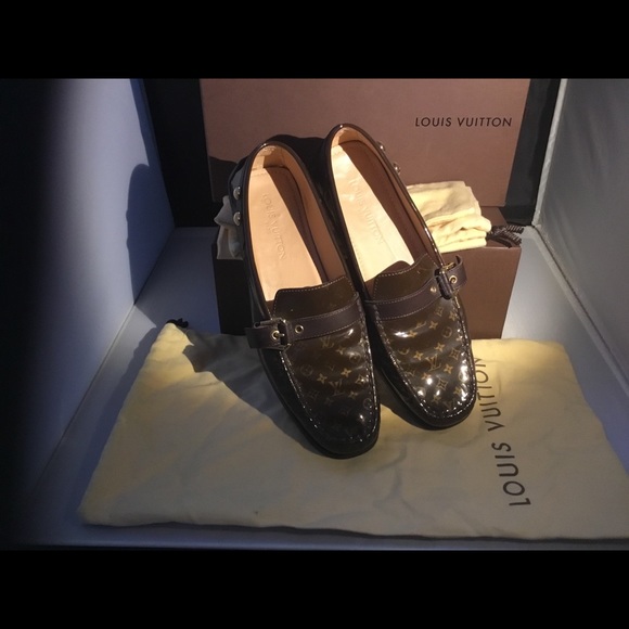 Louis Vuitton Patent Leather Monogram Ladies Shoes sz39 - Picture 3 of 7